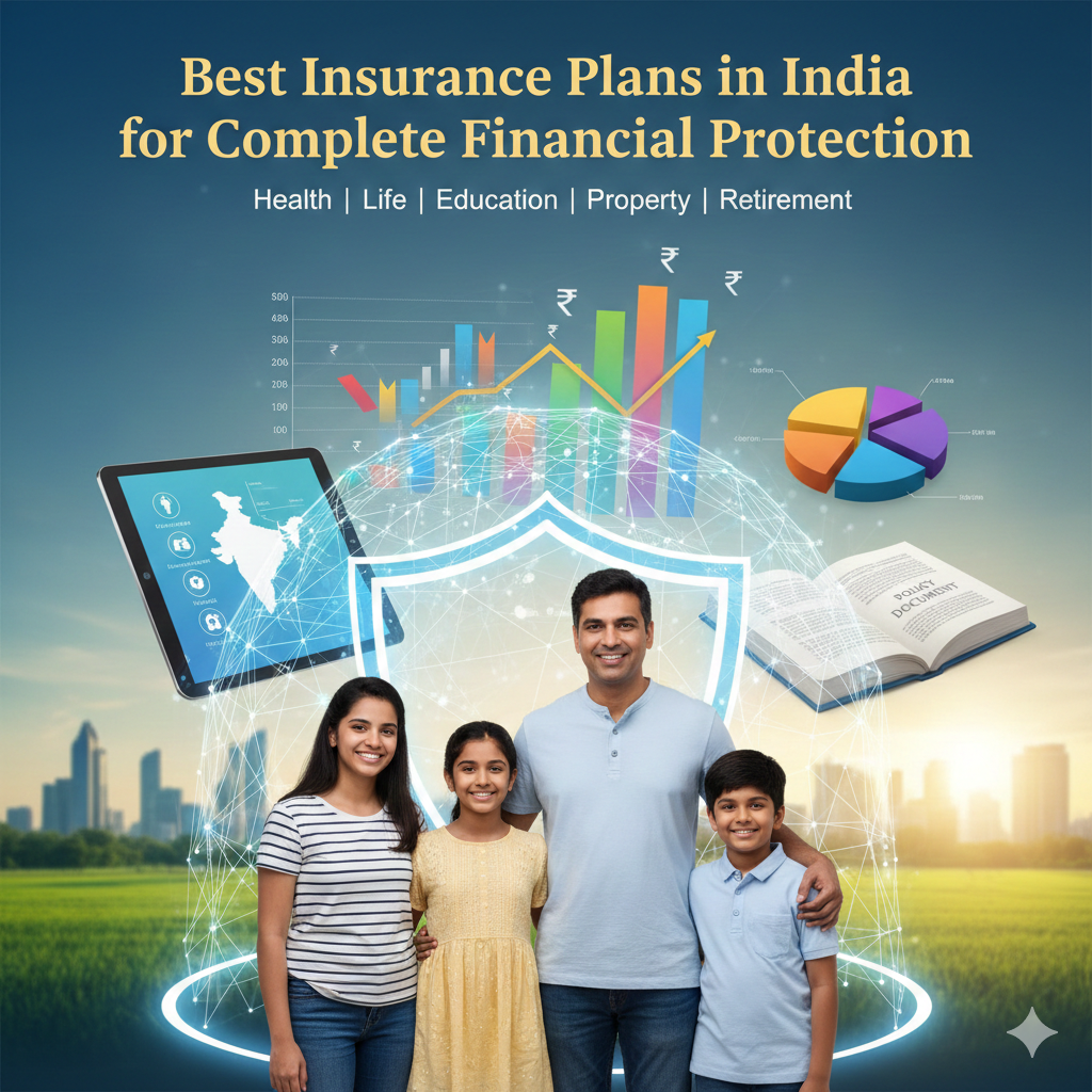 Best Insurance Plans in India for Complete Financial Protection